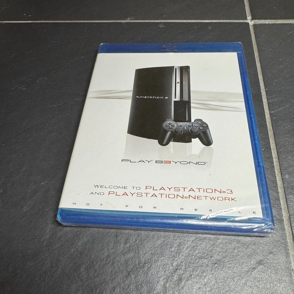 Sony PlayStation 3 Welcome to PS3 PSN Blu-ray Disc Not For Resale New Sealed